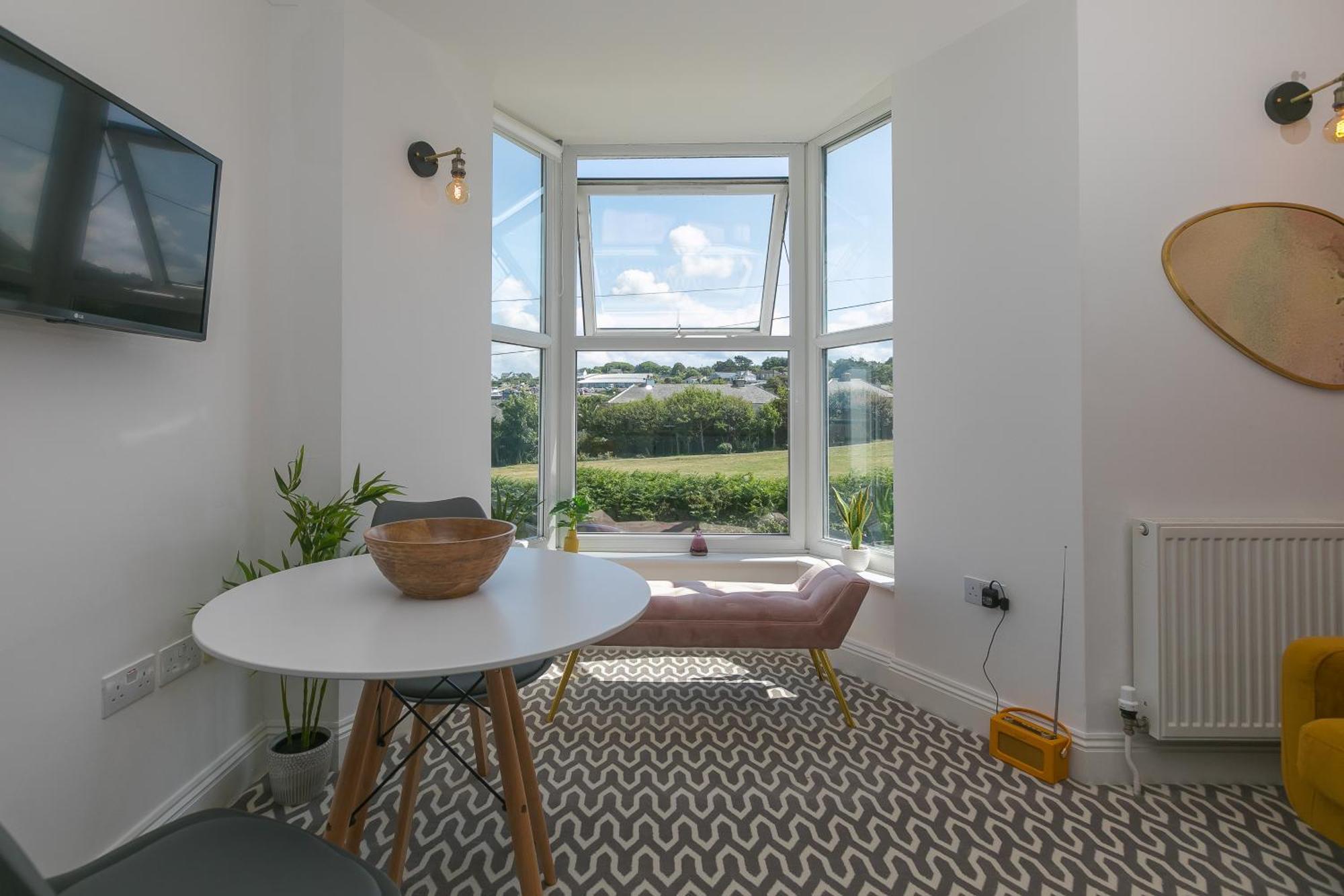 Ferienwohnung Seabreeze 3 - Seaview & Parking St Ives Exterior foto